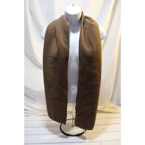 Alexander Julian Colours Wool Blend Winter Scarf Brown 9" x 48" *** NWT ***